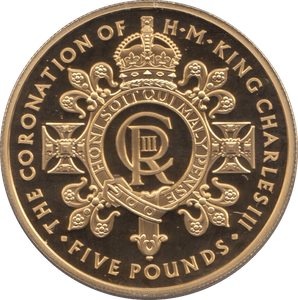 2020 GOLD PLATED FIVE POUNDS TRISTAN DA CUNHA - WORLD COINS - Cambridgeshire Coins