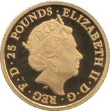 2020 GOLD PROOF £25 1/4 OUNCE BRITANNIA WHITE LION OF MORTIMER - GOLD BRITANNIAS - Cambridgeshire Coins
