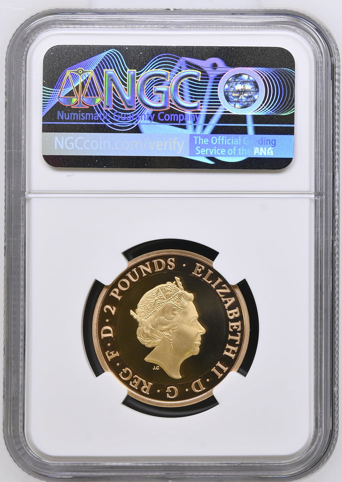 2020 GOLD PROOF £2 VE DAY PF 69 ULTRA CAMEO - NGC GOLD £2 - Cambridgeshire Coins