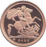 2020 GOLD QUARTER SOVEREIGN ( PROOF ) - QUARTER SOVEREIGN - Cambridgeshire Coins
