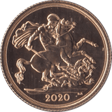 2020 GOLD SOVEREIGN ( BU ) - Sovereign - Cambridgeshire Coins