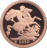 2020 GOLD SOVEREIGN ( PROOF ) - SOVEREIGN - Cambridgeshire Coins