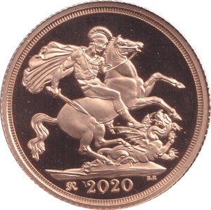 2020 GOLD SOVEREIGN ( PROOF ) - SOVEREIGN - Cambridgeshire Coins