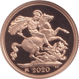 2020 GOLD SOVEREIGN ( PROOF ) - SOVEREIGN - Cambridgeshire Coins