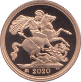 2020 GOLD SOVEREIGN ( PROOF ) - SOVEREIGN - Cambridgeshire Coins