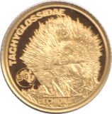 2020 GOLD TWO DOLLARS & FIFTY CENTS ECHIDNA ( PROOF ) NIUE - GOLD WORLD COINS - Cambridgeshire Coins