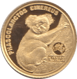 2020 GOLD TWO DOLLARS & FIFTY CENTS KOALA ( PROOF ) NIUE - GOLD WORLD COINS - Cambridgeshire Coins