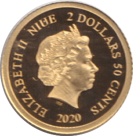 2020 GOLD TWO DOLLARS & FIFTY CENTS KOALA ( PROOF ) NIUE - GOLD WORLD COINS - Cambridgeshire Coins