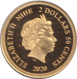 2020 GOLD TWO DOLLARS & FIFTY CENTS KOALA ( PROOF ) NIUE - GOLD WORLD COINS - Cambridgeshire Coins