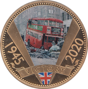 2020 GUERNSEY 50P VE DAY - WORLD COINS - Cambridgeshire Coins