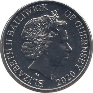 2020 GUERNSEY BLESS YOU ALL VICTORY FIVE POUND COIN (BU) - WORLD COINS - Cambridgeshire Coins