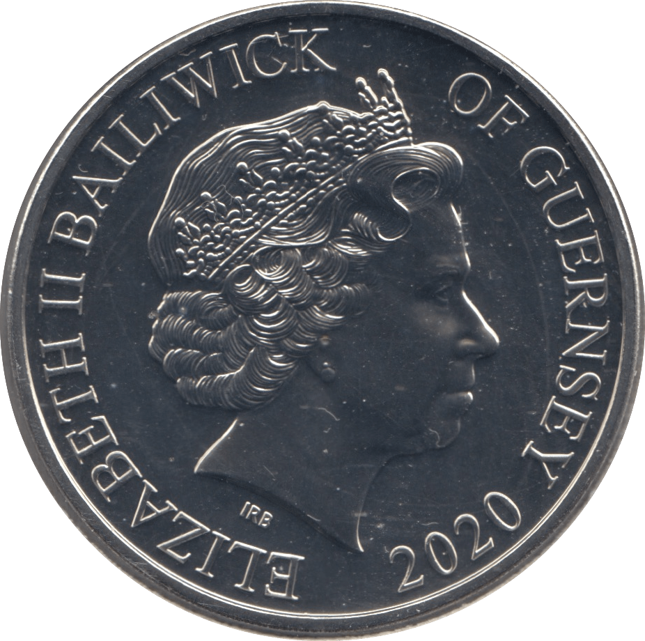 2020 GUERNSEY BLESS YOU ALL VICTORY FIVE POUND COIN (BU) - WORLD COINS - Cambridgeshire Coins