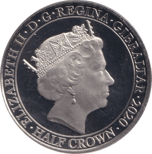 2020 HALF CROWN GIBRALTAR A MIRACLE OF DELIVERANCE - WORLD COINS - Cambridgeshire Coins