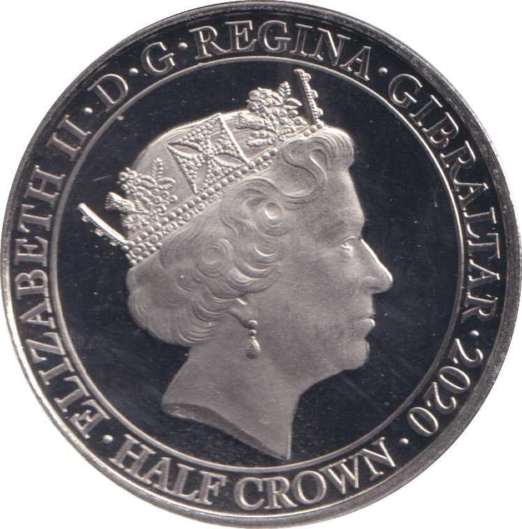 2020 HALF CROWN GIBRALTAR A MIRACLE OF DELIVERANCE - WORLD COINS - Cambridgeshire Coins