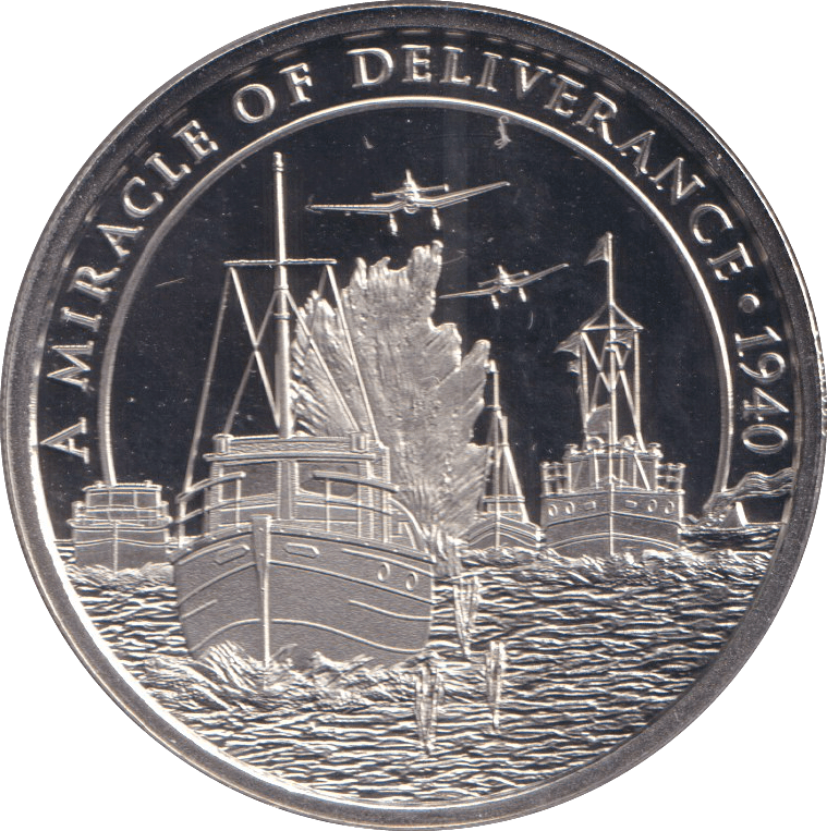 2020 HALF CROWN GIBRALTAR A MIRACLE OF DELIVERANCE - WORLD COINS - Cambridgeshire Coins