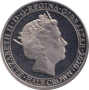 2020 HALF CROWN - WORLD COINS - Cambridgeshire Coins