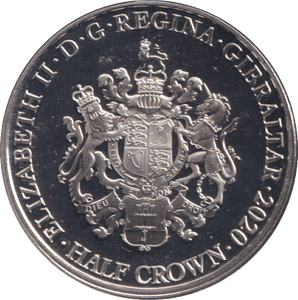 2020 HALF CROWN - WORLD COINS - Cambridgeshire Coins