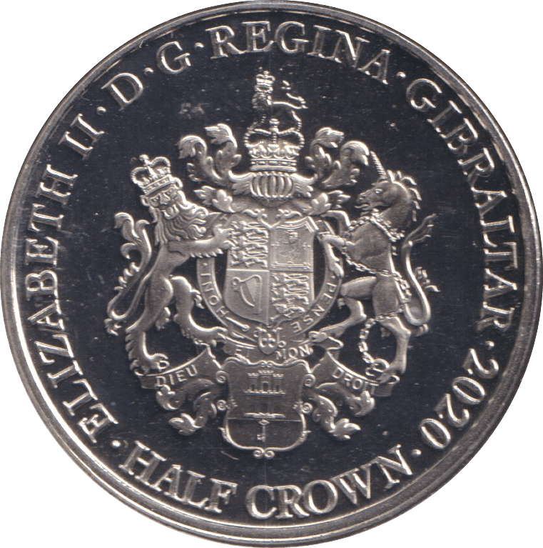 2020 HALF CROWN - WORLD COINS - Cambridgeshire Coins
