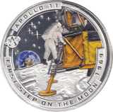 2020 HALF DOLLAR SOLOMON ISLANDS APOLLO 11 1969 - WORLD COINS - Cambridgeshire Coins