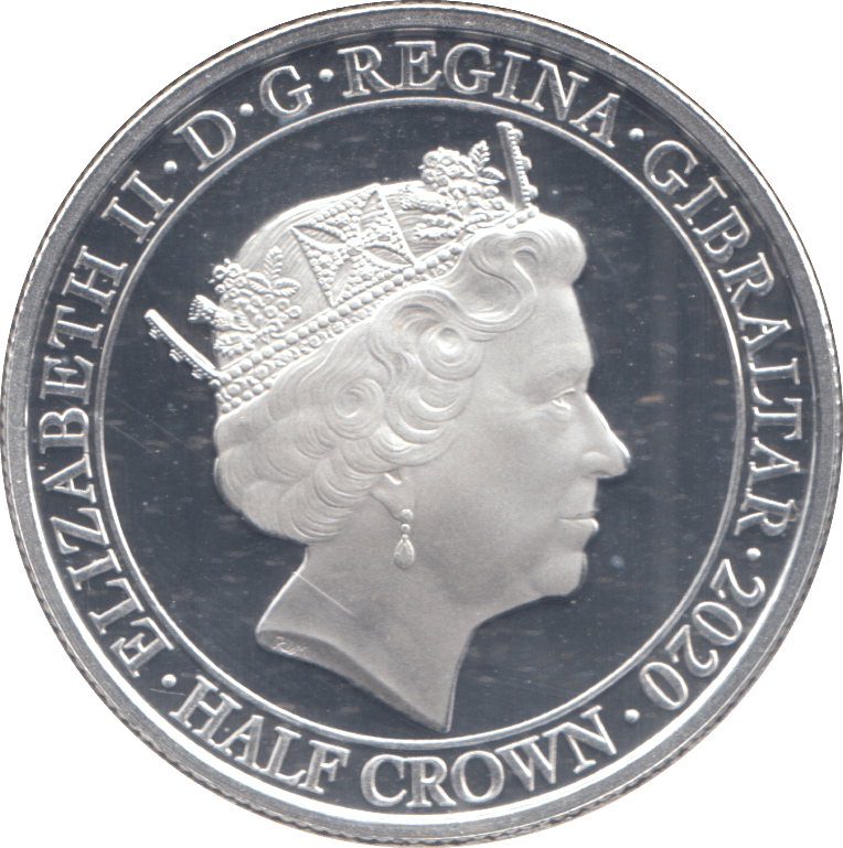 2020 HALFCROWN GIBRALTAR ( PROOF ) - WORLD COINS - Cambridgeshire Coins