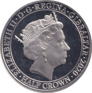 2020 HALFCROWN GIBRALTAR THE VOICE OF A NATION - WORLD COINS - Cambridgeshire Coins