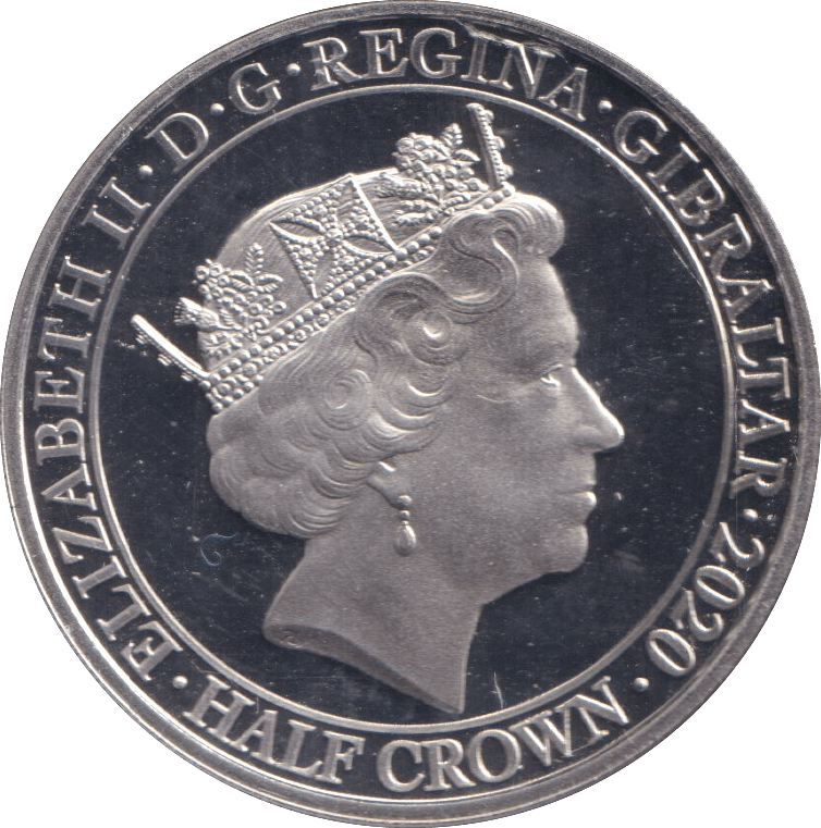 2020 HALFCROWN GIBRALTAR THE VOICE OF A NATION - WORLD COINS - Cambridgeshire Coins