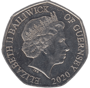 2020 HERALD ANGELS SING 50P BAILIWICK OF GUERNSEY - 50P REGIONAL ISSUES - Cambridgeshire Coins