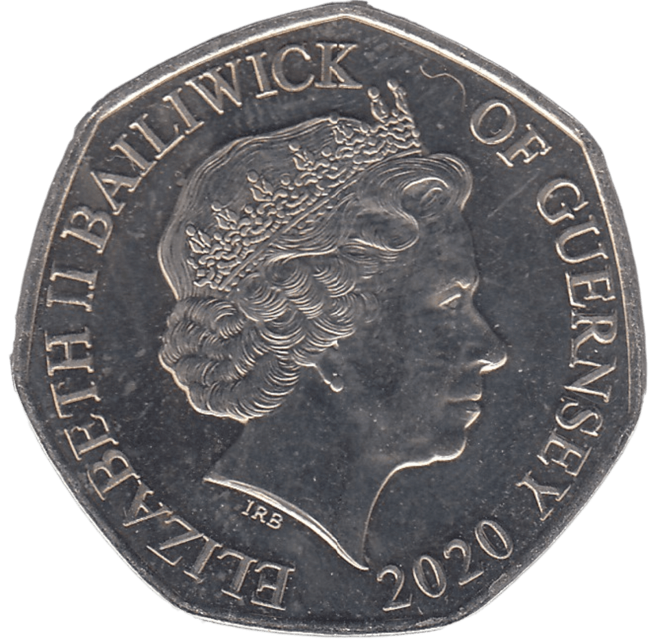 2020 HERALD ANGELS SING 50P BAILIWICK OF GUERNSEY - 50P REGIONAL ISSUES - Cambridgeshire Coins