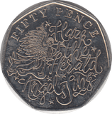 2020 HERALD ANGELS SING 50P BAILIWICK OF GUERNSEY - WORLD COINS - Cambridgeshire Coins