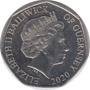 2020 HERALD ANGELS SING 50P BAILIWICK OF GUERNSEY - WORLD COINS - Cambridgeshire Coins