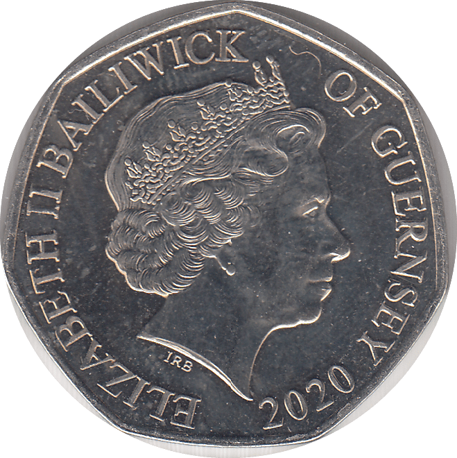 2020 HERALD ANGELS SING 50P BAILIWICK OF GUERNSEY - WORLD COINS - Cambridgeshire Coins