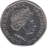2020 HERALD ANGELS SING 50P BAILIWICK OF GUERNSEY - WORLD COINS - Cambridgeshire Coins