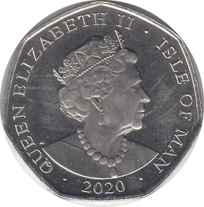 2020 LONG HORN RAM 50P - WORLD COINS - Cambridgeshire Coins