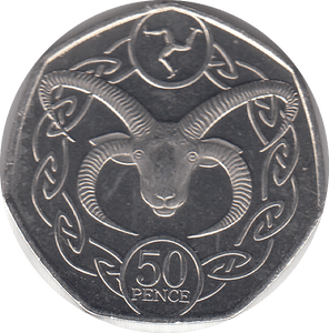 2020 LONG HORN RAM 50P - WORLD COINS - Cambridgeshire Coins