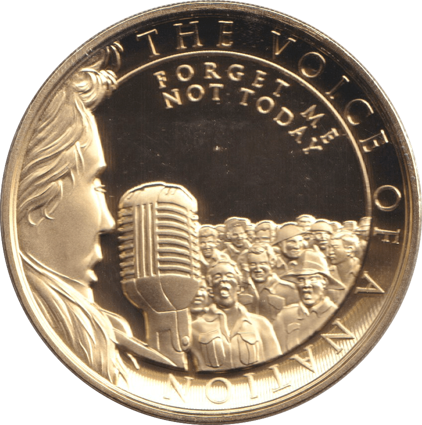 2020 ONE CROWN - FORGET ME NOT TODAY GIBRALTAR - CROWN - Cambridgeshire Coins