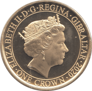 2020 ONE CROWN - THE VOICE OF A NATION GIBRALTAR - CROWN - Cambridgeshire Coins