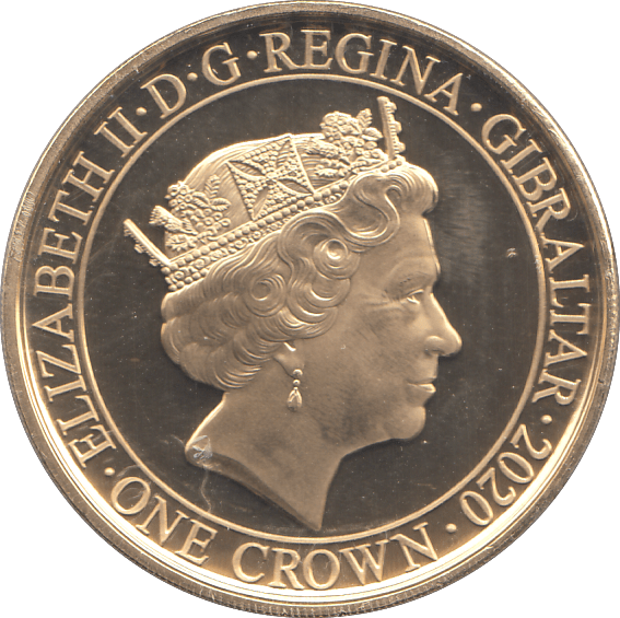 2020 ONE CROWN - THE VOICE OF A NATION GIBRALTAR - CROWN - Cambridgeshire Coins
