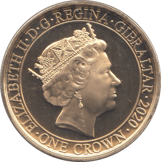 2020 ONE CROWN - THE VOICE OF A NATION GIBRALTAR - CROWN - Cambridgeshire Coins
