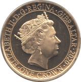 2020 ONE CROWN - THE VOICE OF A NATION GIBRALTAR - CROWN - Cambridgeshire Coins