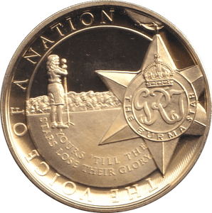 2020 ONE CROWN - THE VOICE OF A NATION GIBRALTAR - CROWN - Cambridgeshire Coins