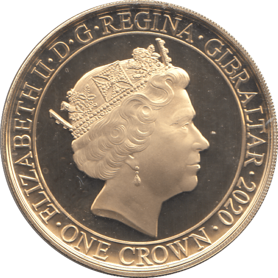 2020 ONE CROWN - THE VOICE OF A NATION GIBRALTAR - CROWN - Cambridgeshire Coins