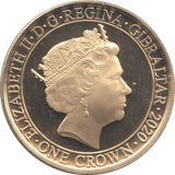2020 ONE CROWN - THE VOICE OF A NATION GIBRALTAR - CROWN - Cambridgeshire Coins