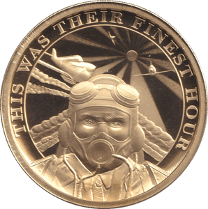 2020 ONE CROWN - THIS WAS THEIR FINEST HOUR GAS MASK GIBRALTAR - CROWN - Cambridgeshire Coins