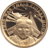 2020 ONE CROWN - THIS WAS THEIR FINEST HOUR GAS MASK GIBRALTAR - CROWN - Cambridgeshire Coins