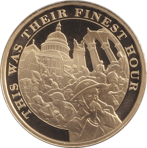 2020 ONE CROWN - THIS WAS THEIR FINEST HOUR GIBRALTAR - CROWN - Cambridgeshire Coins