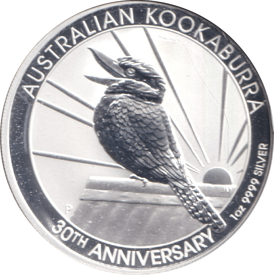2020 ONE DOLLAR SILVER PROOF KOOKABURRA - SILVER WORLD COINS - Cambridgeshire Coins