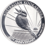 2020 ONE DOLLAR SILVER PROOF KOOKABURRA - SILVER WORLD COINS - Cambridgeshire Coins