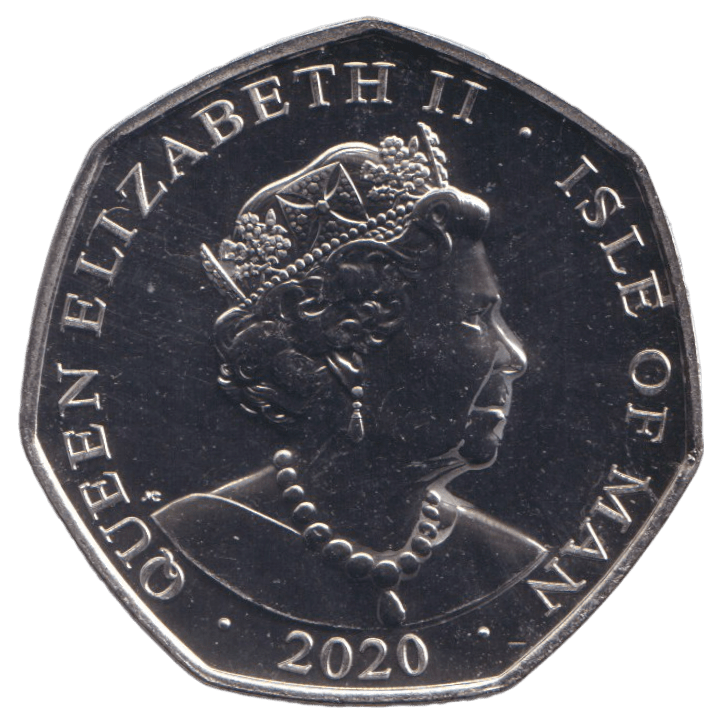 2020 PETER PAN THE JOLLY ROGER 50P ISLE OF MAN ( BU ) - 50P REGIONAL ISSUE - Cambridgeshire Coins