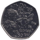 2020 PETER PAN TINKER BELL 50P ISLE OF MAN ( BU ) - 50P REGIONAL ISSUE - Cambridgeshire Coins