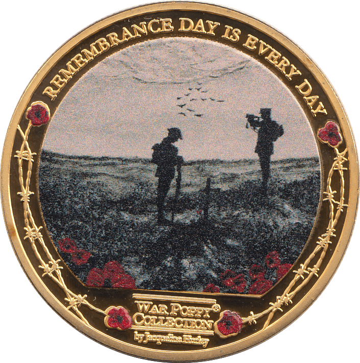 2020 REMEMBRANCE COMMEMORATIVE HALF DOLLAR SOLOMON ISLANDS - WORLD COINS - Cambridgeshire Coins
